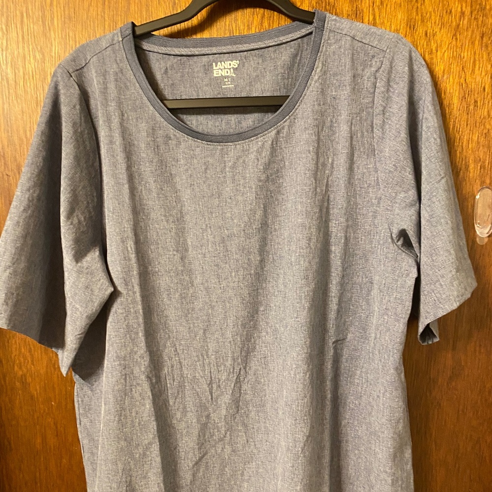 Lands End women’s tall 360 elbow length sleeve top